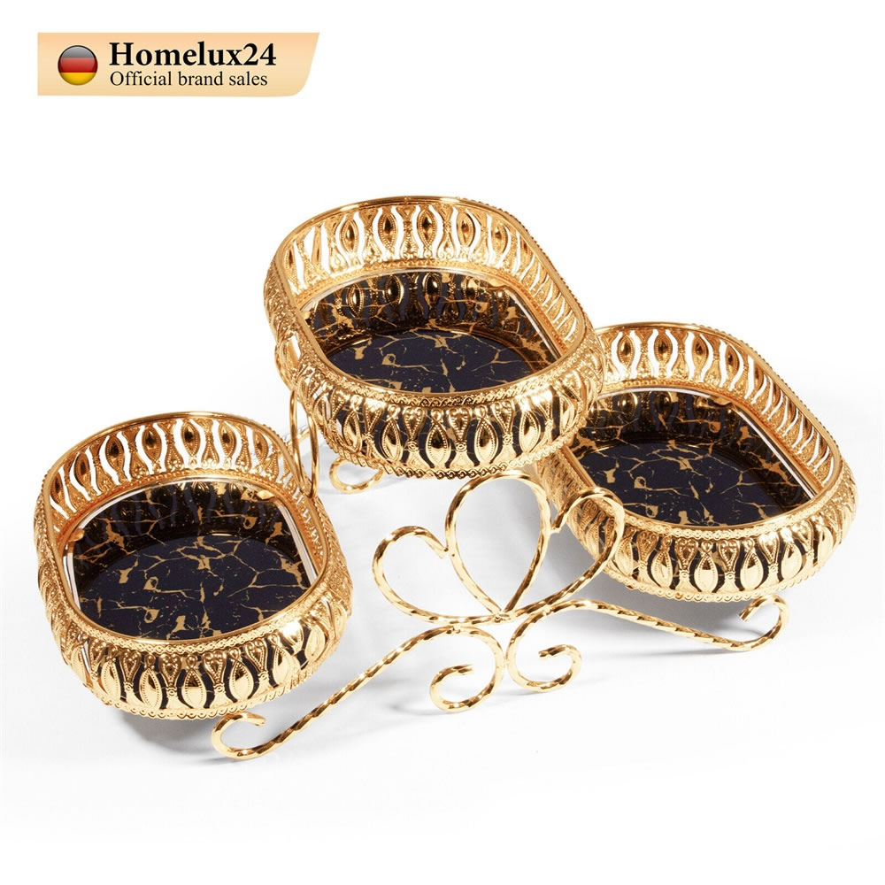 3-Tier Kosmetik Schmuck Schmuckstück Tablett，Cupcake-Ständer，parfüm organizer