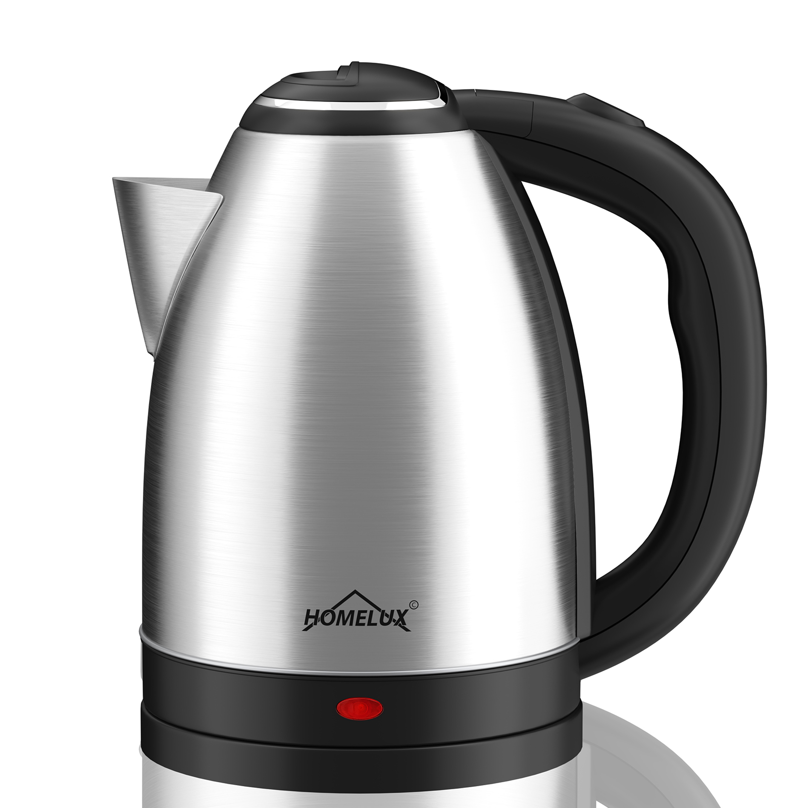 HOMELUX Kettle Stainless Steel 1.8l, 1500w Electric Kettle With Filter, Kettle Bpa-Free, 1.8 l, 1500,00 W, Automatic Switch-off, Ideal For Tea, Coffee, Baby Food，YQ-821