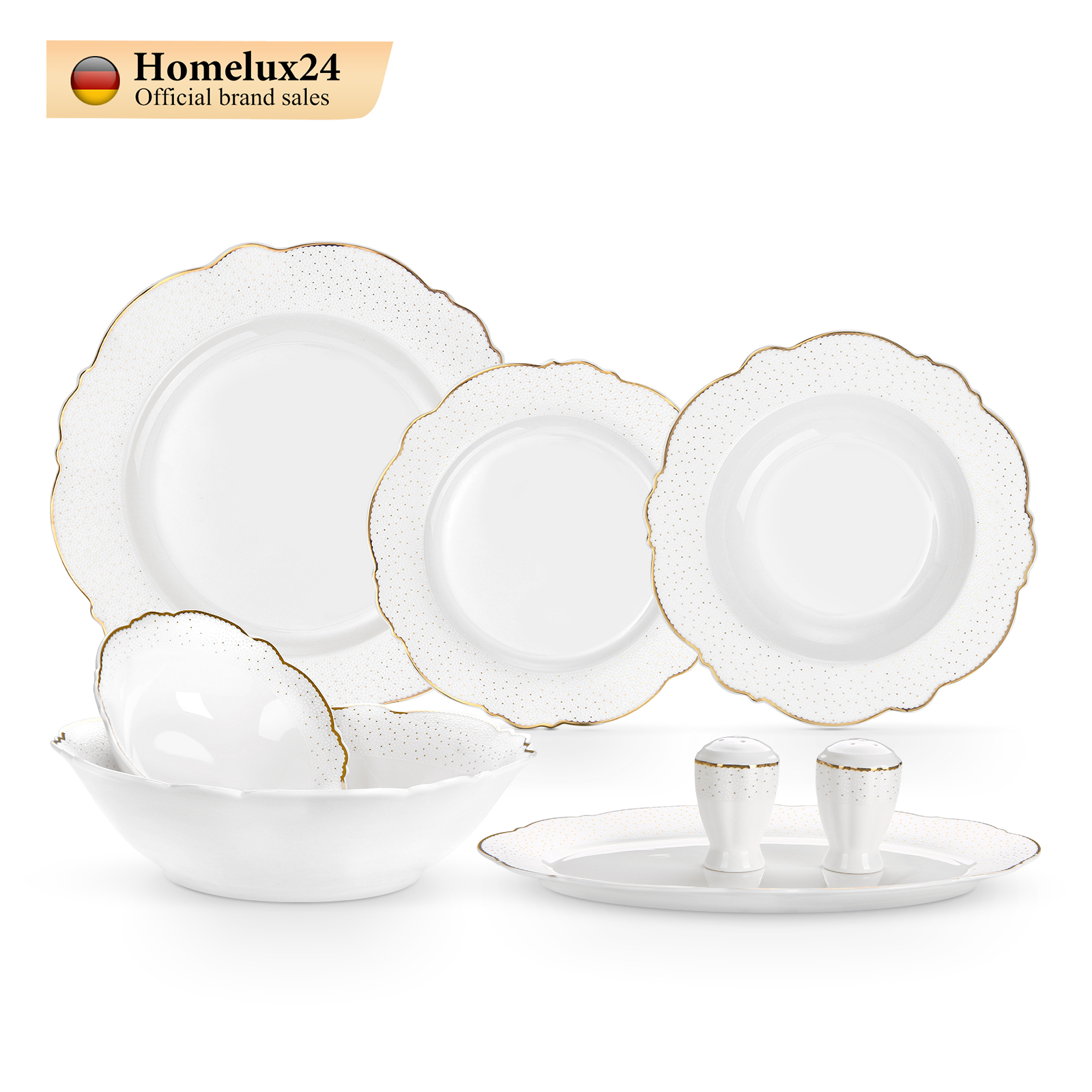 28pcs porcelain dinner sets， Eldorado 1140