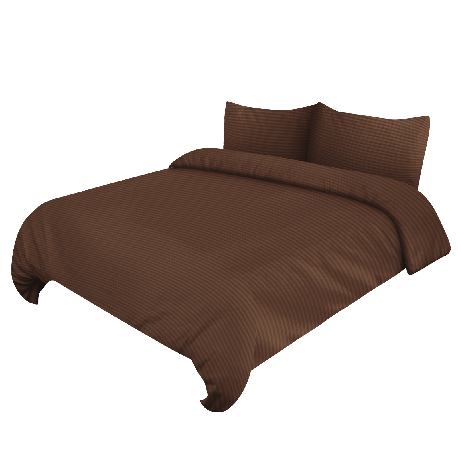 HOMELUX bed linen 220x240 4-piece - Brown comforter covers 200 x 220 1-piece set with 50x70 2-piece pillowcases, bed linen sets 220x240cm made of microfiber，HL-4CST032