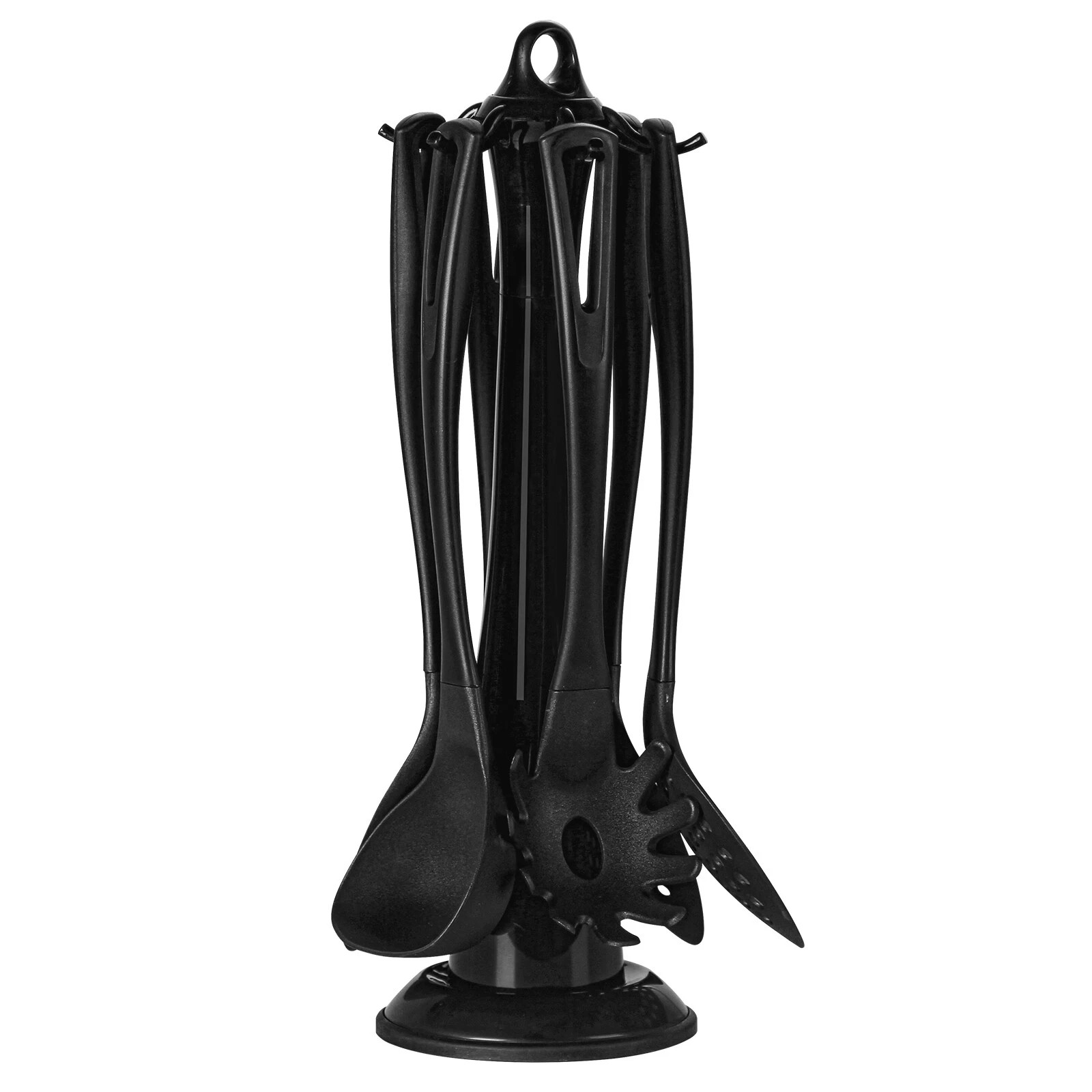 7-teiliges Kochgeschirr Küchenhelfer Löffel Set mit Ständer Küchenutensilien Set（24LH-1215）