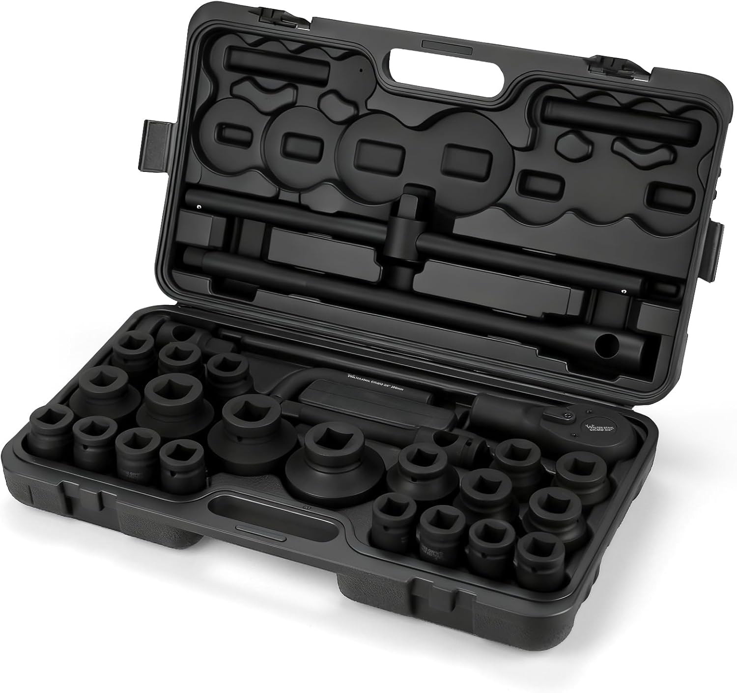 DESCRIPTIONWALTER STAHL 26-Piece Socket Set, Automotive Socket Set 3/4